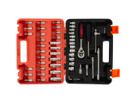 M MODECAR Zestaw narzędzi w walizce 1/4" 53PCS