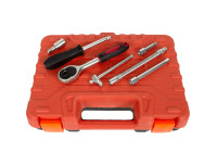M MODECAR Zestaw narzędzi w walizce 1/4" 53PCS