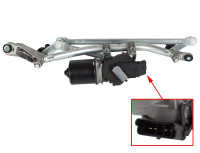 Mehanizem brisalcev za Nissan Qashqai J10 06-14 + MOTOR