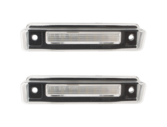 Mercedes S124 razred E R129 razred SL LED luči za registrsko tablico, komplet 2 kosov