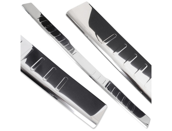 MERCEDES VITO VIANO W639 03-14 Zaščitna obloga zadnjega odbijača KROM