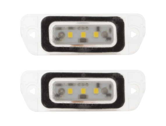 Mercedes W164 W251 X164 LED luči za registrsko tablico, komplet 2 kosov