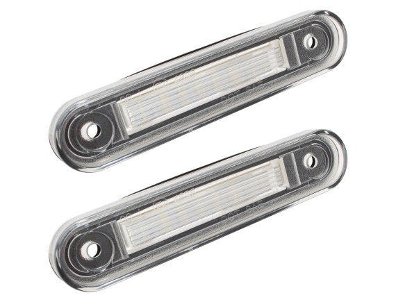 Mercedes W202 razred C W124 W201 razred E LED luči za registrsko tablico, komplet 2 kosov