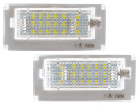 Mini Cooper R50 R52 R53 LED luči za registrsko tablico, komplet 2 kosov
