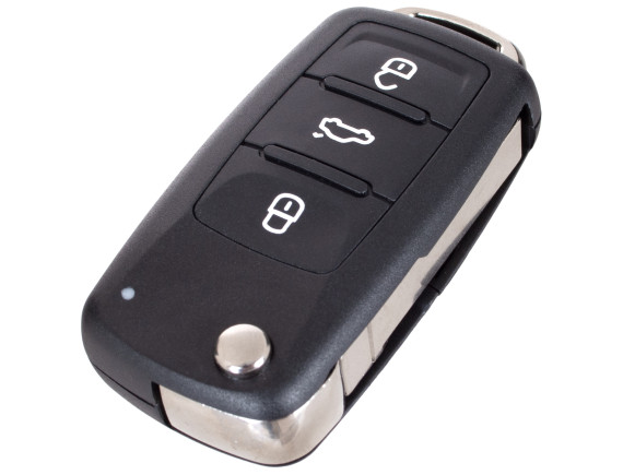 Ohišje daljinskega upravljalnika za VW Bora Golf IV Lupo New Beetle Polo 3 gumbi