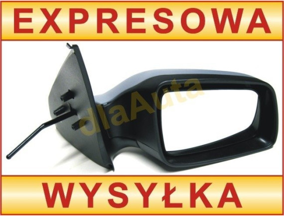 Opel Astra II 98-06 ročno zunanje ogledalo ZA LAKIRANJE desno