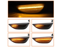 Opel Mokka 12-16 Mokka X 2016- kierunkowskaz boczny LED DYMIONY DYNAMICZNY 2 szt. KPL