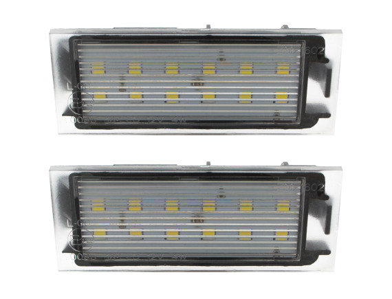 Opel Movano AB Vivaro B LED luči za registrsko tablico, komplet 2 kosov