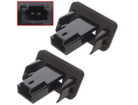 Peugeot 206 207 306 307 308 406 407 5008 Expert Partner Traveller LED luči za registrsko tablico, komplet 2 kosov