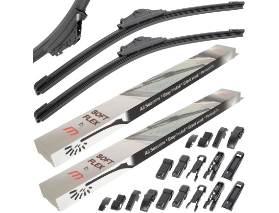 Pióro wycieraczki szyby przedniej M MODECAR SOFT FLEX 650mm + 475mm 2 szt. KPL