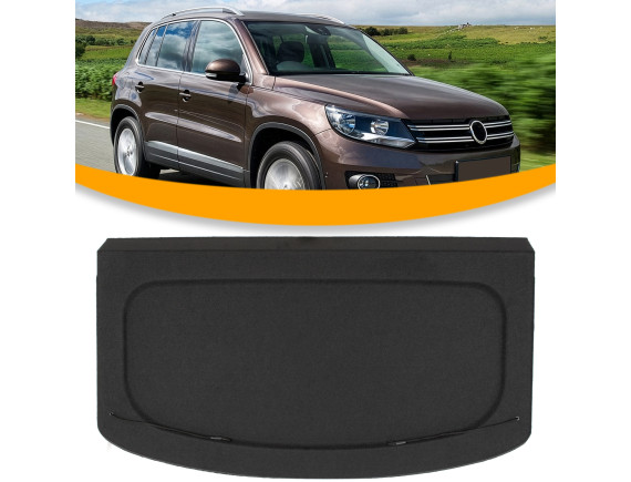 Pokrov prtljažnika črne barve za VOLKSWAGEN TIGUAN I 5N 2007-2016