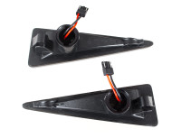 Renault Espace IV Grand Scenic II Megane II Scenic II Vel Satis LED stranski smerniki DYNAMIC, 2-delni komplet