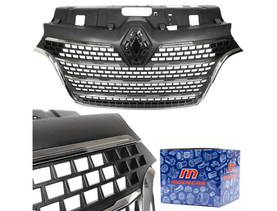 Renault Master III FL 19-24 atrapa między reflektory (grill) CZARNA + CHROM