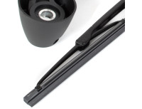 Seat Leon I 99-06 wycieraczka tylna ramię + pióro Z MIEJSCEM NA SPRYSKIWACZ + dysza spryskiwacza szyby tylnej KPL