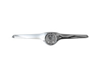 Skoda Superb II 08-15 listwa atrapy pod emblemat CHROM