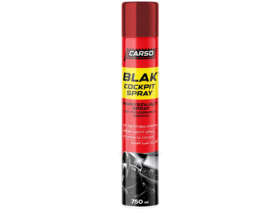 Spray do deski rozdzielczej K2 Carso Blak Wiśnia 750ml C407WI