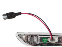 Stranski smerniki LED za BMW 3 E46, enobarvni beli, 2 kosa, komplet