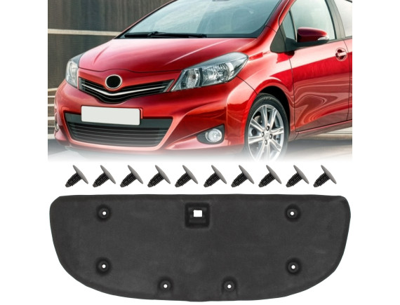 TOYOTA YARIS III XP130 2011-20 ZVOČNA IZOLACIJA POKROVA MOTORJA 533410D140 + SPONE
