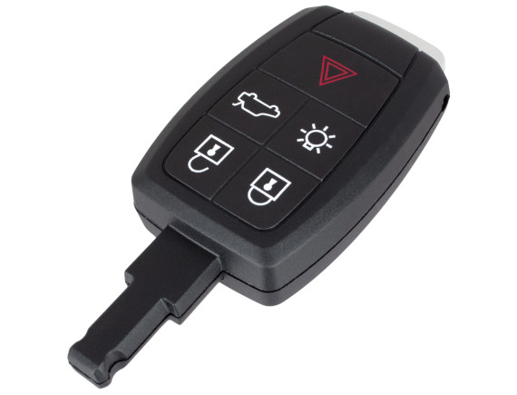 Volvo C30 C40 C70 S40 S60 S70 S90 V40 V50 V90 XC70 XC90 ohišje daljinskega upravljalnika 5 GUMBOV