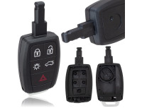 Volvo C30 C40 C70 S40 S60 S70 S90 V40 V50 V90 XC70 XC90 ohišje daljinskega upravljalnika 5 GUMBOV