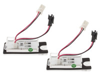 Volvo S60 S80 V70 XC70 XC90 LED luči za registrsko tablico, komplet 2 kosov