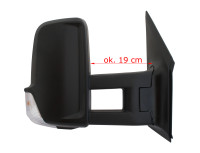 VW Crafter 2005- električno ogrevano zunanje ogledalo DOLGA ROČICA 19 CM desno