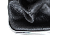 VW Golf IV 97-03 SREBRNA ročica prestavne ročice + manšeta s kromiranim okvirjem 6 PRESTAV 12MM LUKNJA