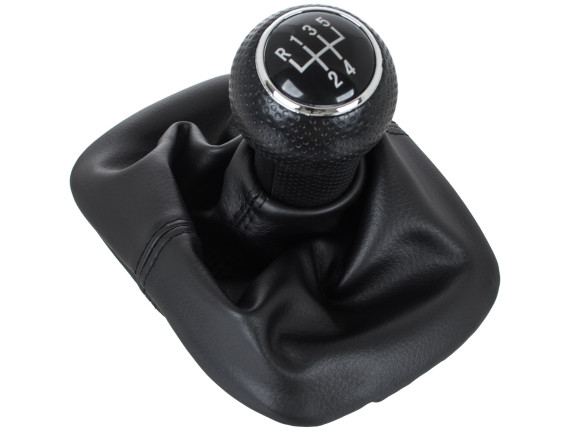 VW Lupo 98-05 ČRNA ročica prestavne ročice + manšeta 12mm luknja