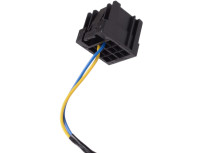VW POLO 2005-2009 lusterko mechaniczne z kierunkowskazem czarne LEWE