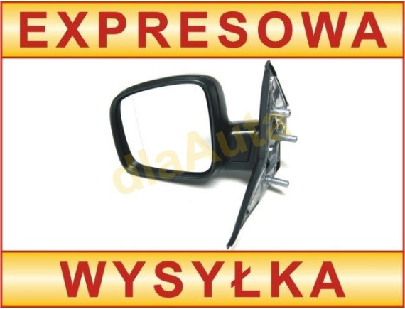VW T5 2003- ročno levo zunanje ogledalo
