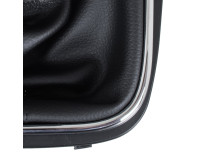 VW Touran 09-12 SREBRNA + ČRNA ročica prestavne ročice s kromiranim okvirjem 5 PRESTAV