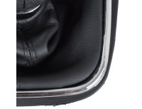 VW Touran 09-12 SREBRNA + ČRNA ročica prestavne ročice s kromiranim okvirjem 6 PRESTAV