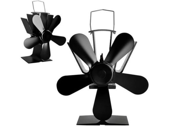Ventilator za kamin s 5 lopaticami