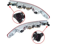 Audi Q5 8R 08-16 lampa tylna w zderzak lewa + prawa 2 szt. KPL