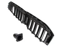 BMW 3 G20 G21 FL 22-24 atrapa między reflektory (nerki) BLACK GLOSSY DOUBLE BAR + ZAŚLEPKA