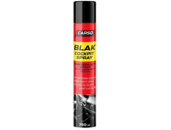 Spray do deski rozdzielczej K2 Carso Blak New Car 750ml C407NC