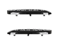 BMW 6 G32 GT 17-20 atrapy między reflektory (nerki) lewa + prawa kpl. BLACK GLOSSY DOUBLE BAR