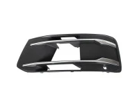Audi Q7 4M 15-19 sprednji odbijač, maska ČRNE + SREBRNE leve