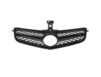 Mercedes Klasa C W204 19-23 atrapa między reflektory (grill) PIANO BLACK-+-CHROM