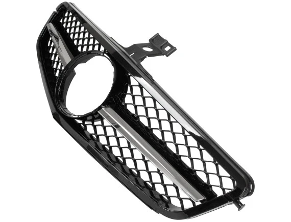 Mercedes Klasa C W204 19-23 atrapa między reflektory (grill) PIANO BLACK-+-CHROM