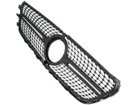 Mercedes VITO W447 2014- atrapa między reflektory (grill) DIAMOND BLACK + CHROM