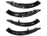BMW 3 F30 F31 11-19 komplet notranjih kljuk vrat spredaj + zadaj 4 kosi KOMPLET ČRNE