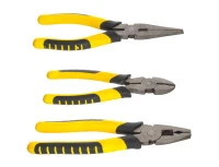 M MODECAR Zestaw narzędzi Pliers 3PCS - Kombinerki Obcinaczki Szczypce warsztatowe 3 szt. KPL