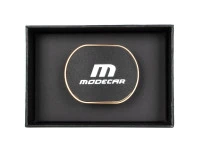 M MODECAR Dyfuzor zapachowy na kratkę nawiewu  WF-108 - ZŁOTY METAL + CZARNA SKÓRA