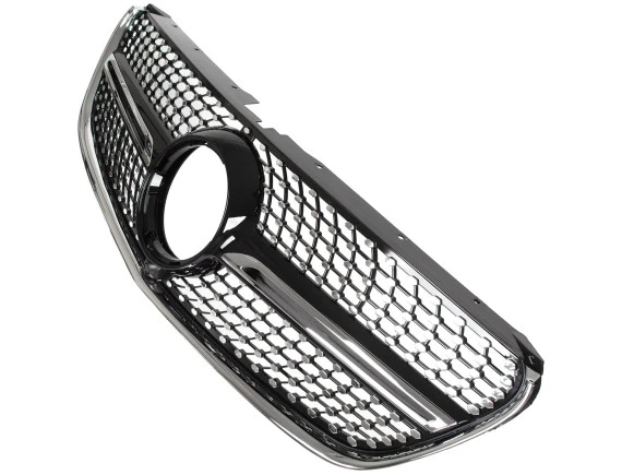 Mercedes VITO W447 2014- atrapa między reflektory (grill) DIAMOND BLACK + CHROM