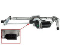 BMW 3 E90 E91 E92 E93 04-13 mechanizm wycieraczek przednich + SILNIK
