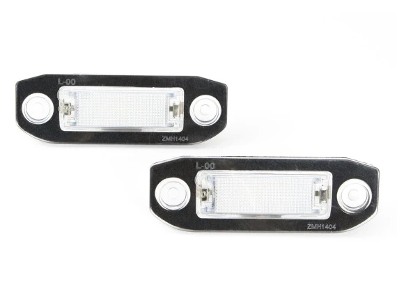 Volvo C30 S40 S60 S80 V50 V70 XC60 XC70 XC90 lampki podświetlenia tablicy rejestracyjnej LED 2 szt. kpl.