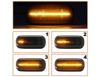 Audi A4 B6 00-04 kierunkowskaz boczny LED DYMIONY DYNAMICZNY 2 szt. KPL