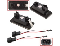 BMW E39 E60 E61 E70 E71 E72 E82 E84 E85 E86 E88 E90 E91 E92 E93 F10 F11 F15 F25 F30 F31 F32 F33 F34 lampki podświetlenia tablicy rejestracyjnej LED DYMIONY KLOSZ 2 szt.. KPL