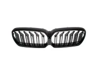 BMW 5 G30 G31 LCI 2020- atrapa między reflektory (nerki) BLACK GLOSSY DOUBLE BAR